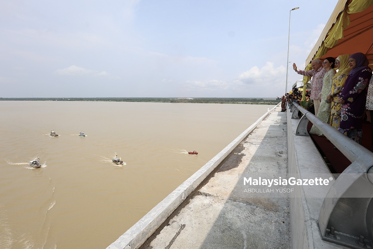 Perasmian Jambatan Sultan Nazrin Shah di Bagan Datuk - MG Perak