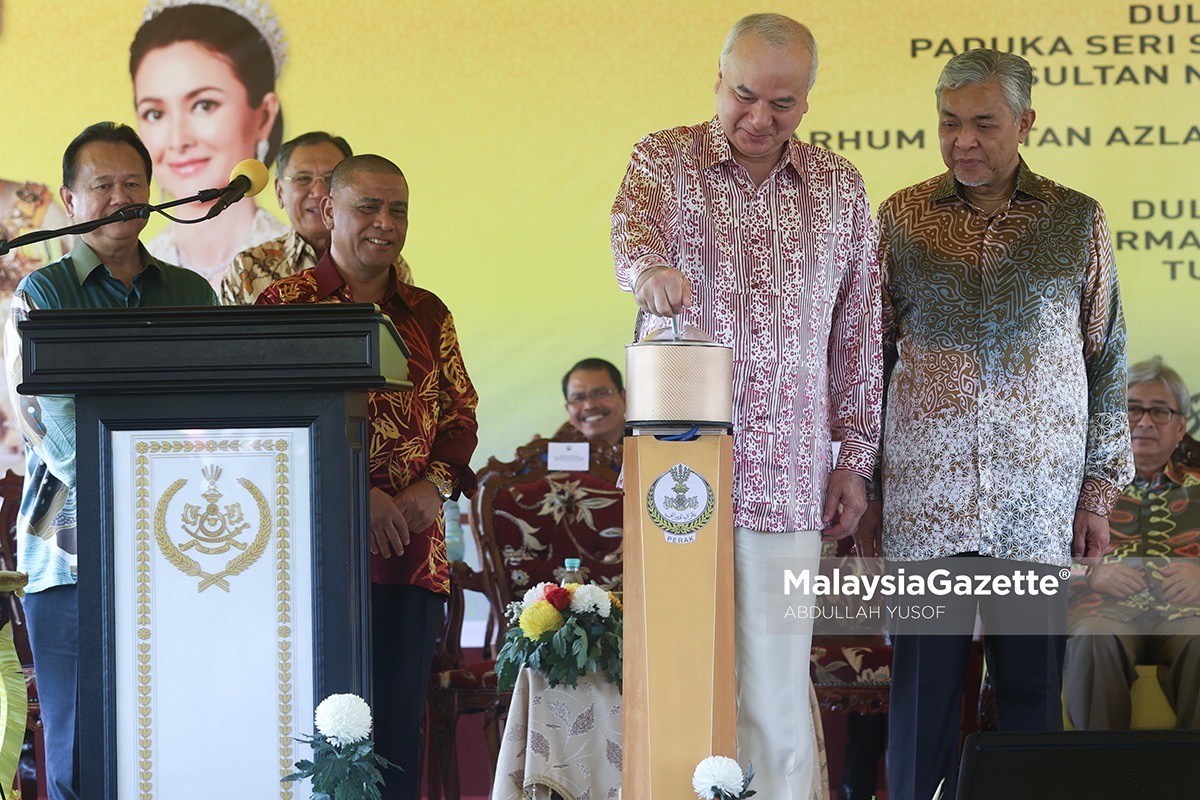 Sultan Perak berkenan rasmi Jambatan Sultan Nazrin Shah - MG Perak