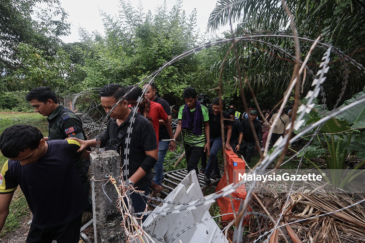 pati rohingya lolos depot imigresen tapah bidor polis