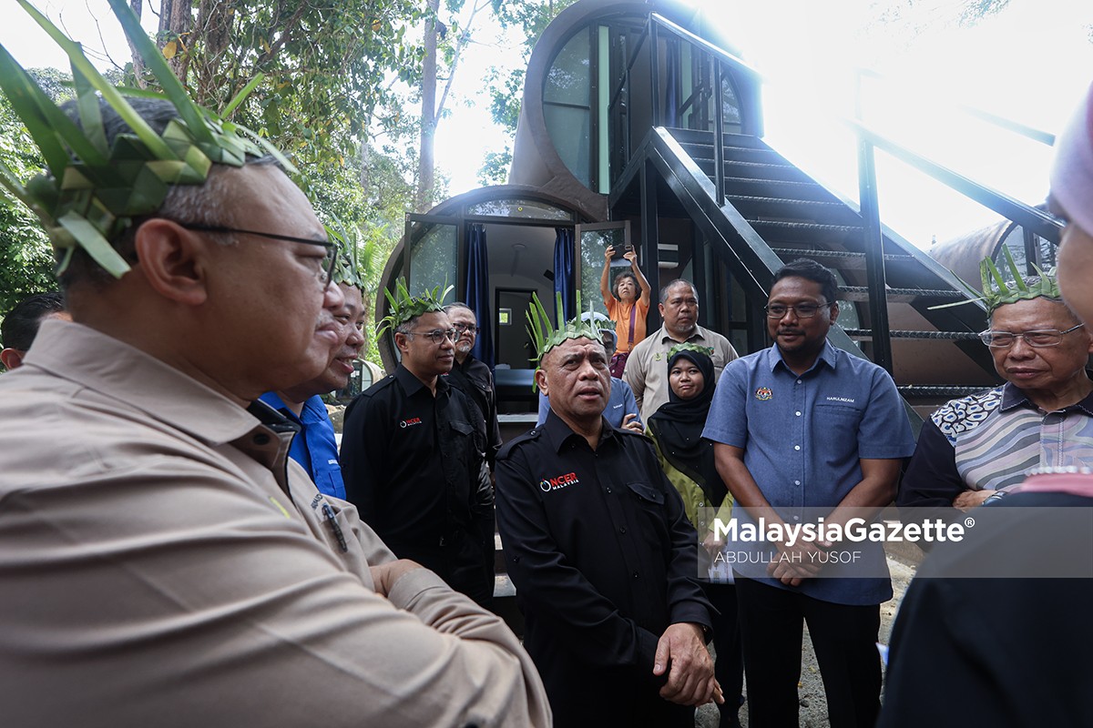 kerajaan negeri perak modal pembangunan kampung orang asli lata kinjang saarani