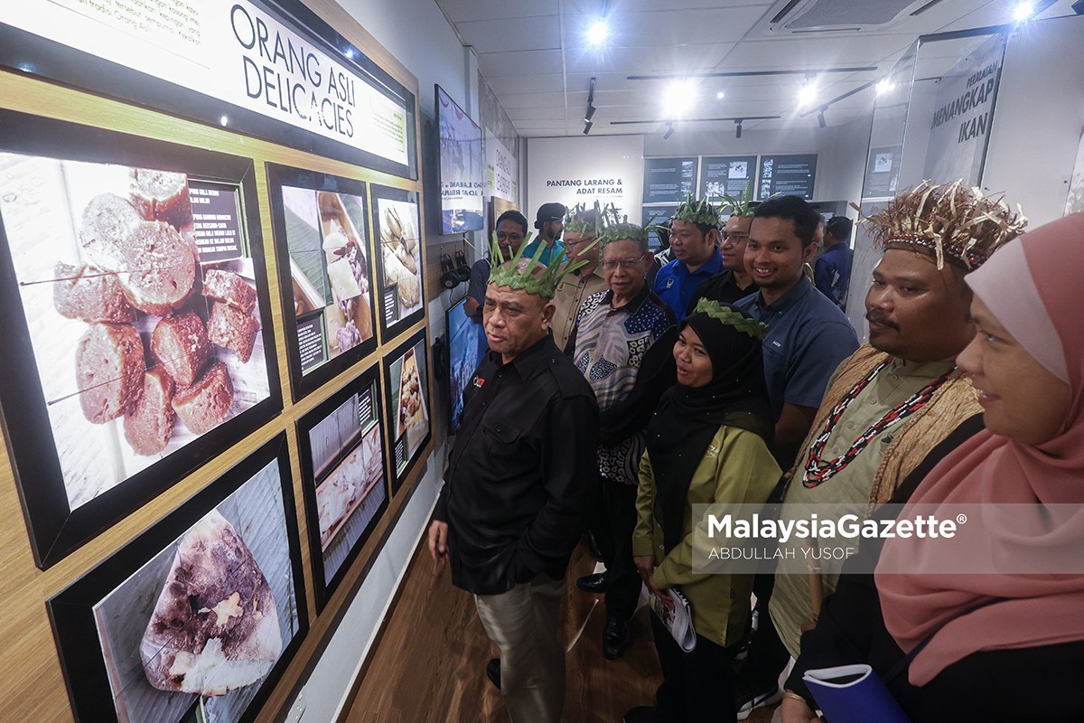 kerajaan negeri perak modal pembangunan kampung orang asli lata kinjang saarani eko rimba