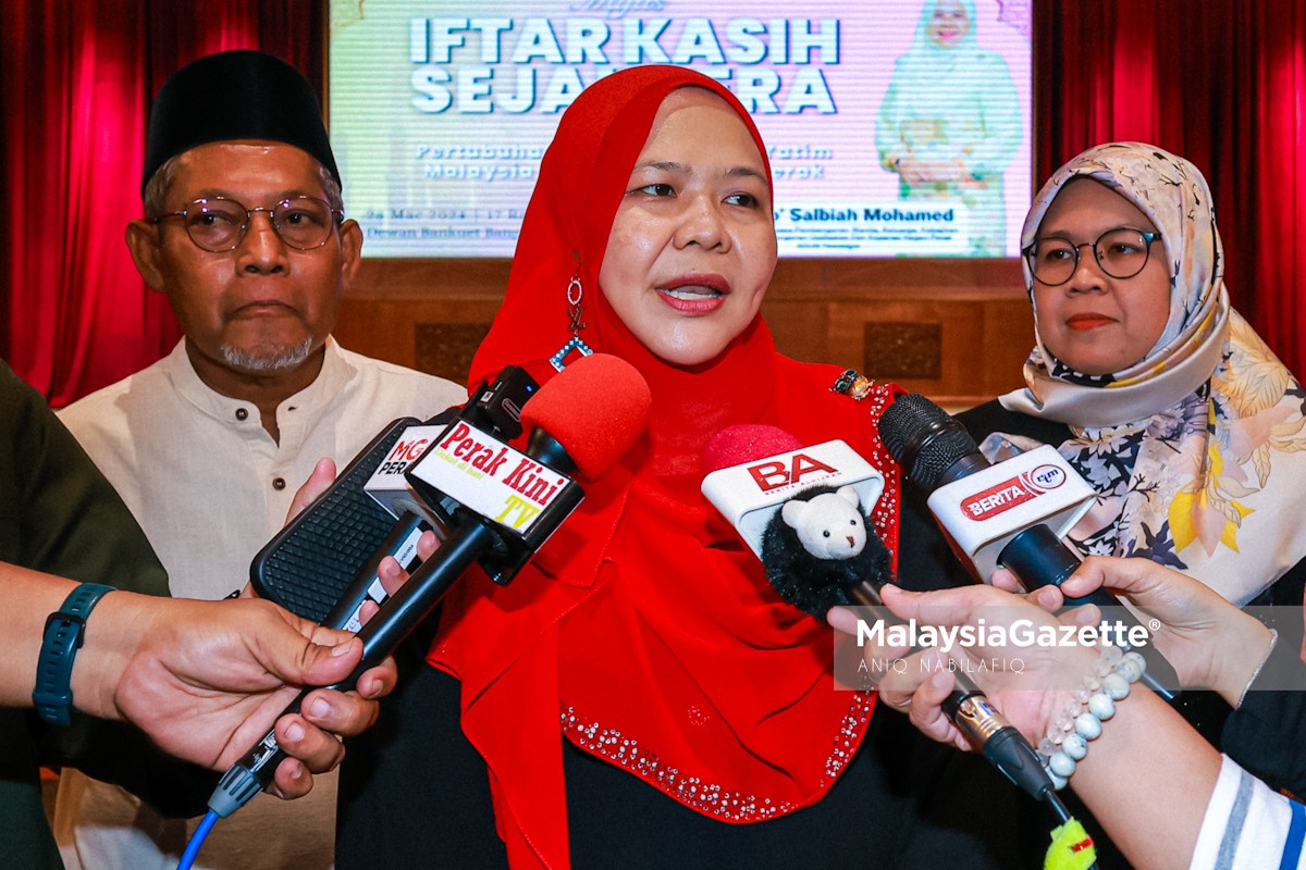 JKM Perak pengemis mengemis bazar Ramadan Salbiah Datuk Salbiah Mohamed Jabatan Kebajikan Masyarakat