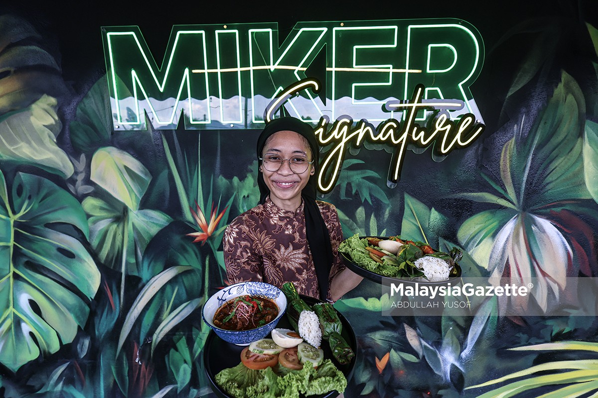 Nasi bakar tarikan terbaharu Miker Signature - MG Perak