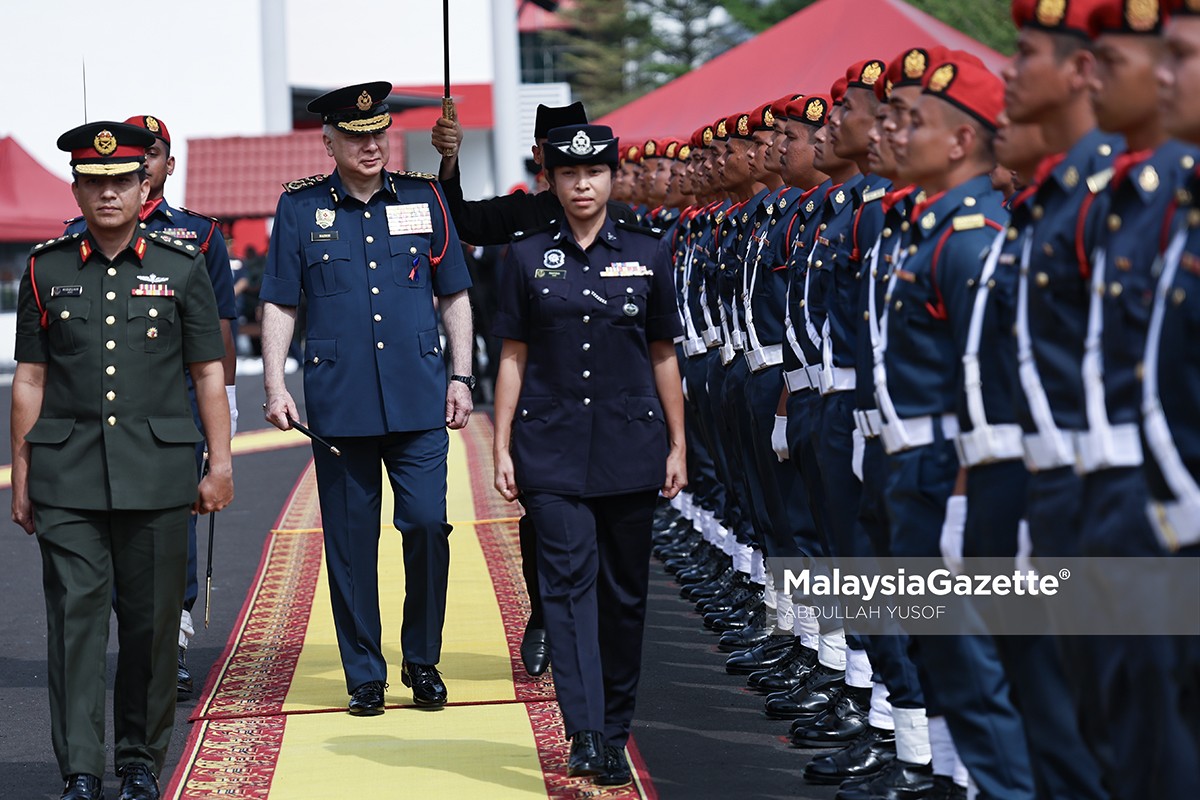 Mydin manjoi bomba JBPM Perak Sayani penilaian risiko keselamatan bangunan pasar raya besar serpihan runtuhan