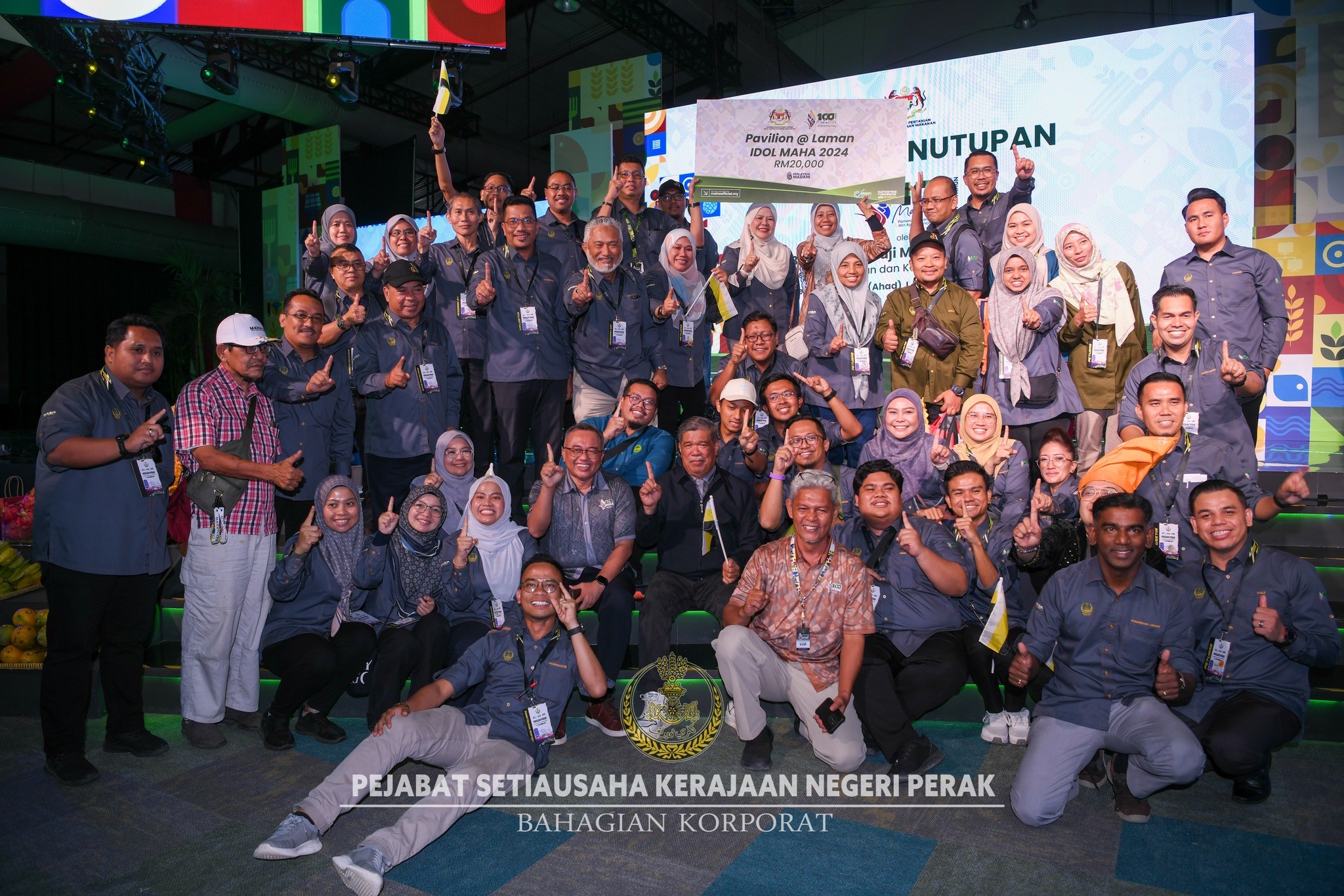 MAHA 202 Pavilion Perak Negeri kekalkan kejuaraan kali keenam Mohamad kerajaan negeri 