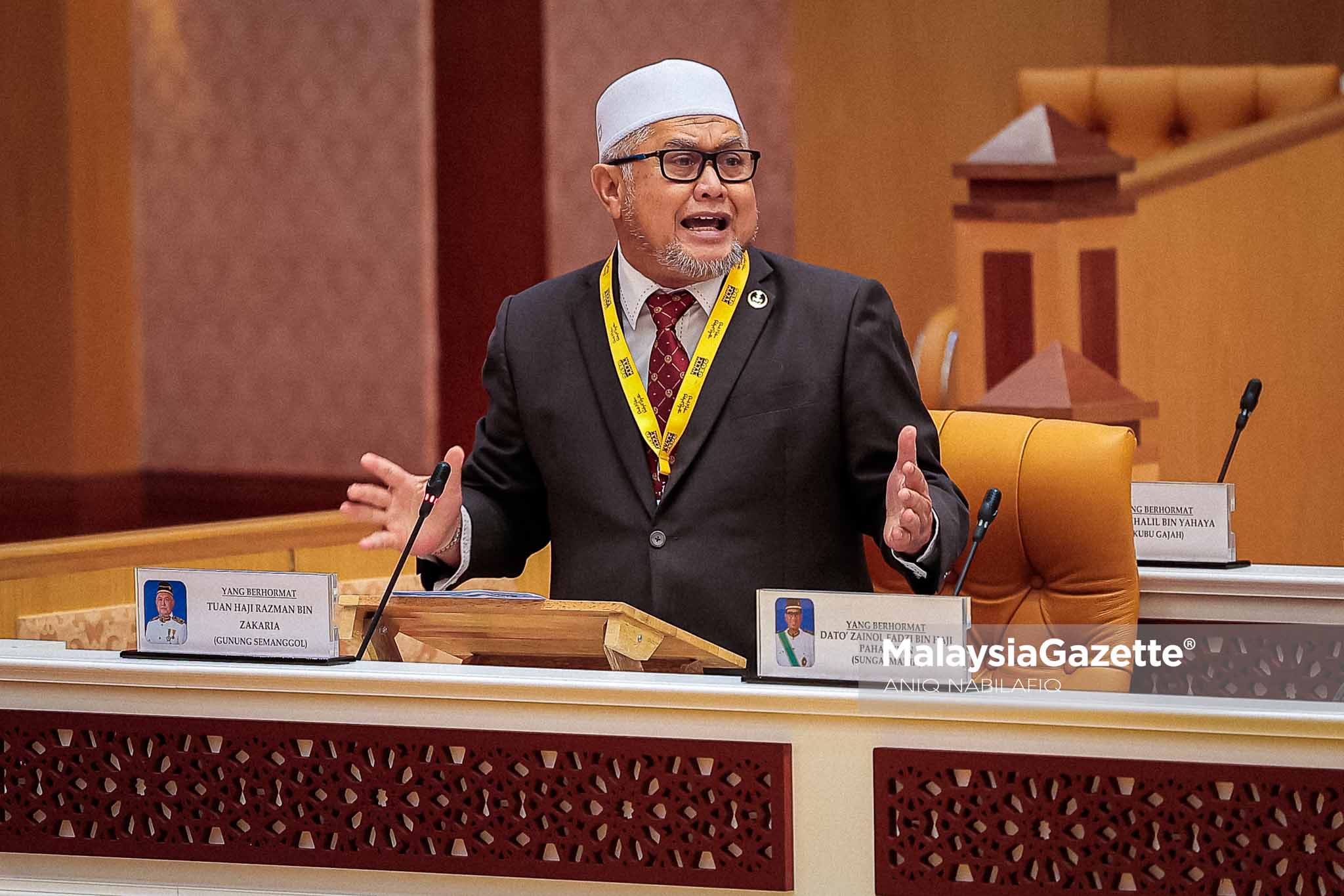 Datuk Razman Razman dirujuk ke Jawatankuasa Hak dan Kebebasan DUN Perak - MG Perak