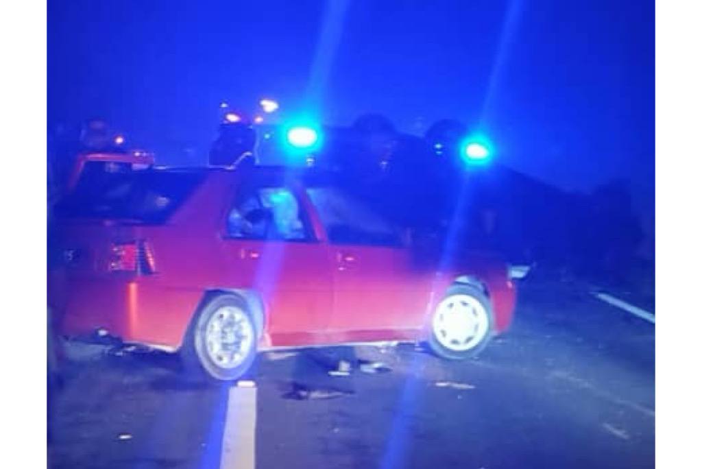 Kemalangan jalan raya dua kereta bergesel mangsa bomba Sabarodzi lelaki perempuan taiping