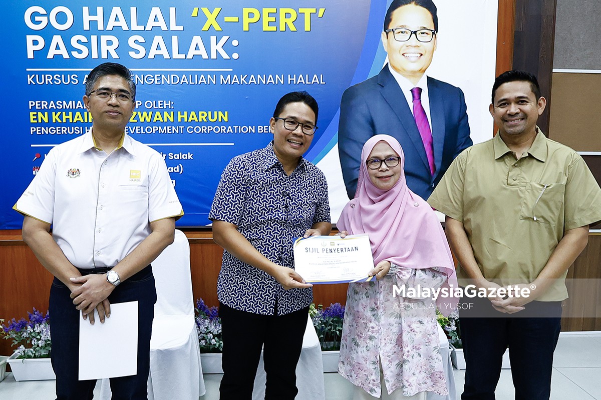 halal Ekspo Dunia Malaysia Penyertaan industri produk HDC antarabangsa Khairul Azwan