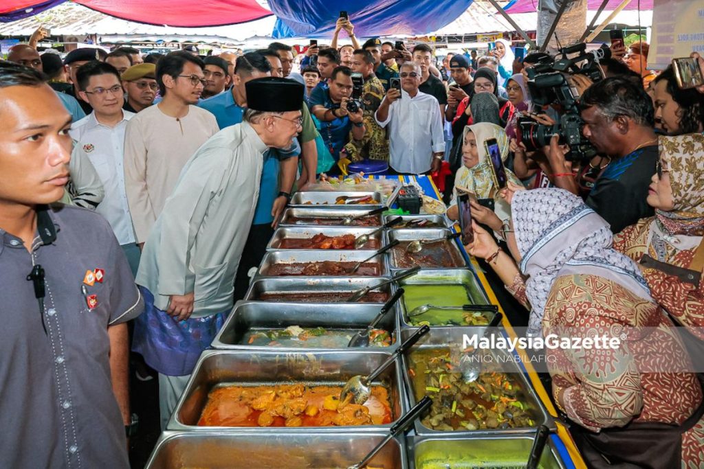 PM 'diserbu' pengunjung Bazar Ramadan Rahmah Kamunting