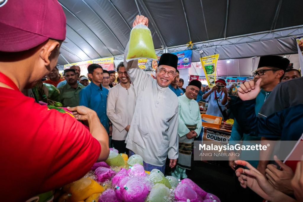 PM 'diserbu' pengunjung Bazar Ramadan Rahmah Kamunting