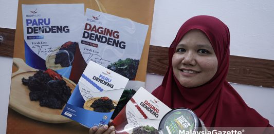 Daging dendeng Sudip Kuali seenak air tangan ibu
