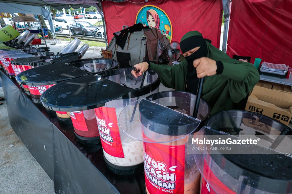 ‘Ayor Akak’ jual 40 variasi air balang dengan nama unik