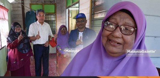 peraih undi veteran UMNO Barisan Nasional BN Ayer Kuning