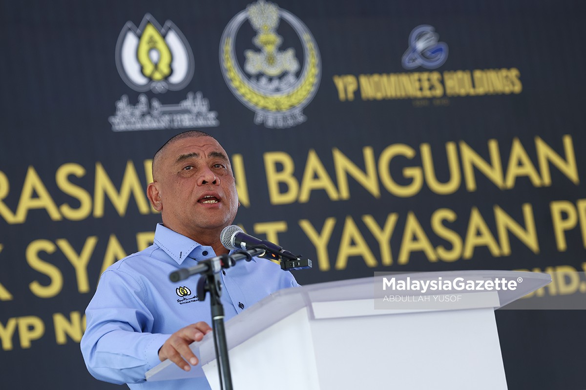 YP Nominees sumbang RM2.22 juta kepada Perak anak syarikat Yayasan Perak sumbangan YP Nominees kepada negeri dividen Yayasan Perak ladang kelapa sawit Perak TVET sektor perladangan YP Nominees agronomi moden Saarani Perak