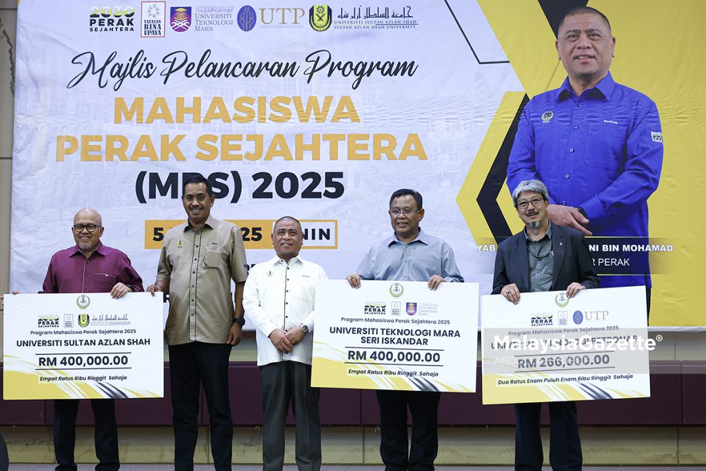 Mahasiswa Perak Sejahtera diperluas ke UiTM Tapah, UPSI tahun depan