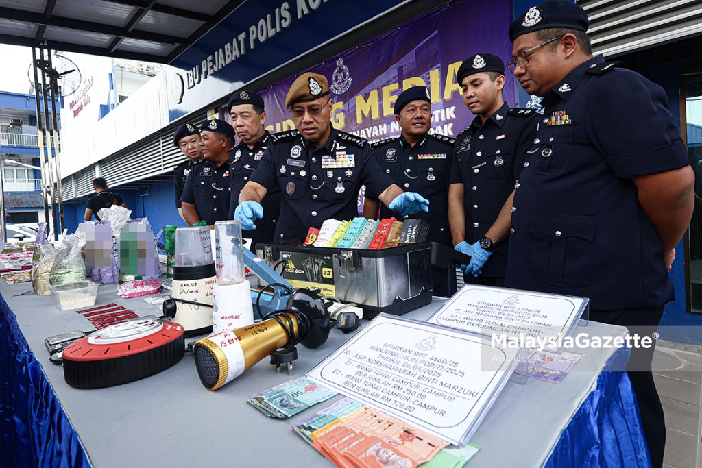 Tiga individu termasuk pasangan kekasih ditahan edar dadah RM4.6 juta