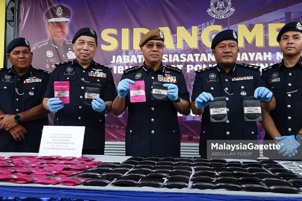 Tiga individu termasuk pasangan kekasih ditahan edar dadah RM4.6 juta