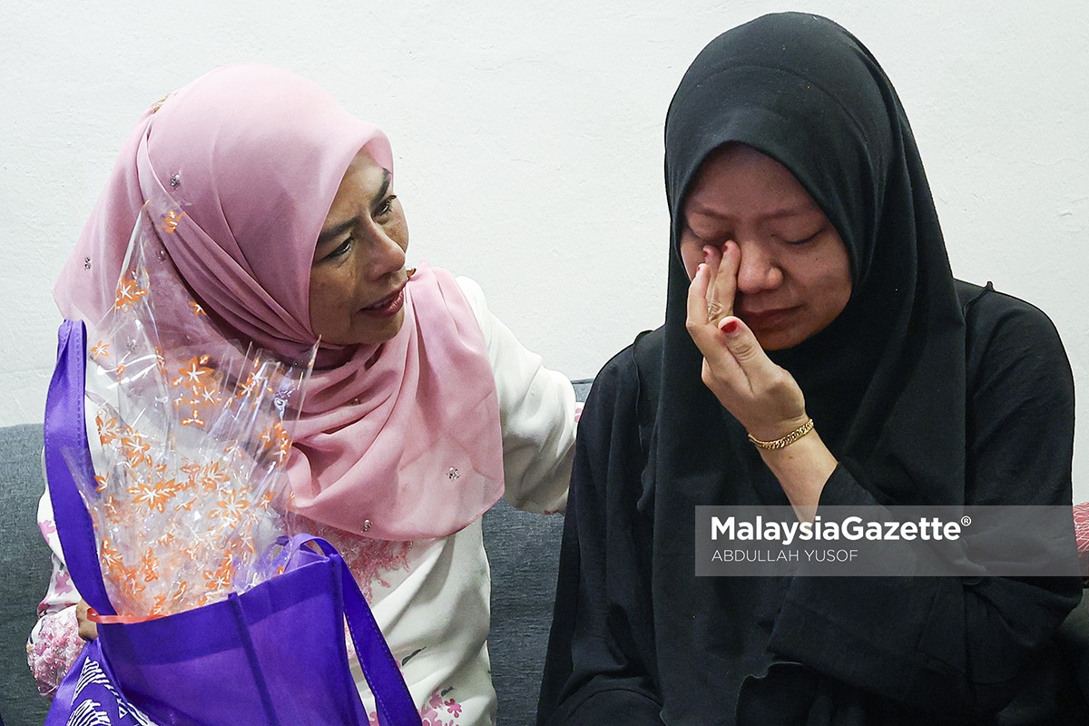 anak anggota FRU maut Teluk Intan, kemalangan trak FRU Teluk Intan, kisah keluarga mangsa FRU, nahas FRU 13 Mei 2025, pengorbanan anggota polis, Ziarah Kasih Noraini Ahmad, Noor Hasliza Mohd Hadzri,