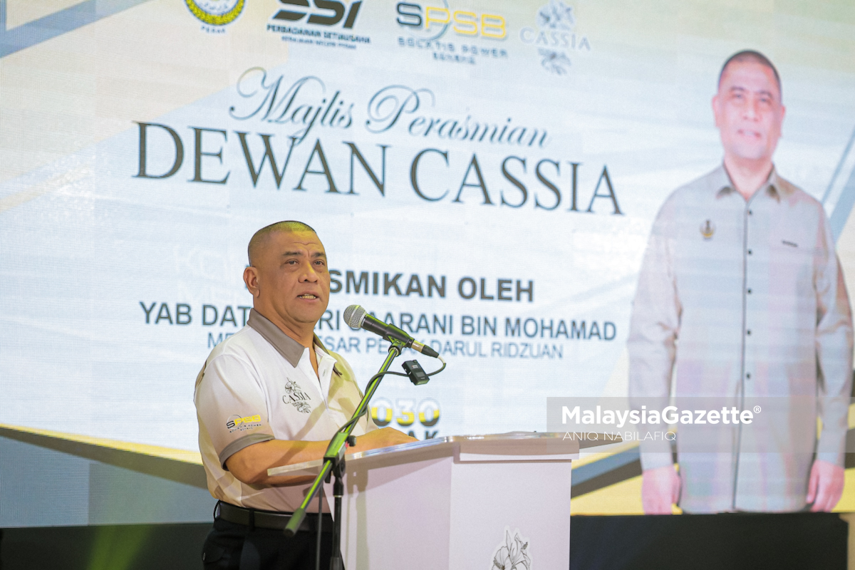 Ipoh hab industri MICE Industri MICE Malaysia, pelancongan perniagaan Ipoh, Saarani Mohamad, MICE Perak 2025, Mesyuarat Insentif Persidangan Pameran, pembangunan pelancongan Ipoh, pelaburan MICE, Dewan Cassia Chemor bandar ipoh perak kerajaan saarani