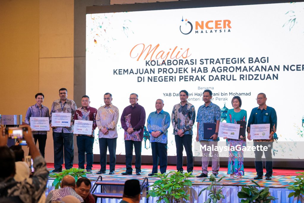 Perak perkukuh sektor pertanian melalui projek hab agromakanan NCER berteknologi tinggi