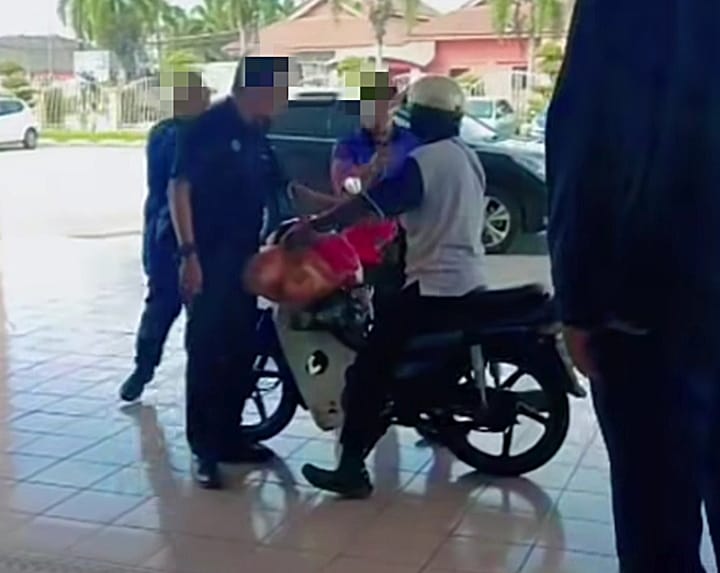 Lelaki mengamuk, pecah pintu kaca MPTI guna tukul besi