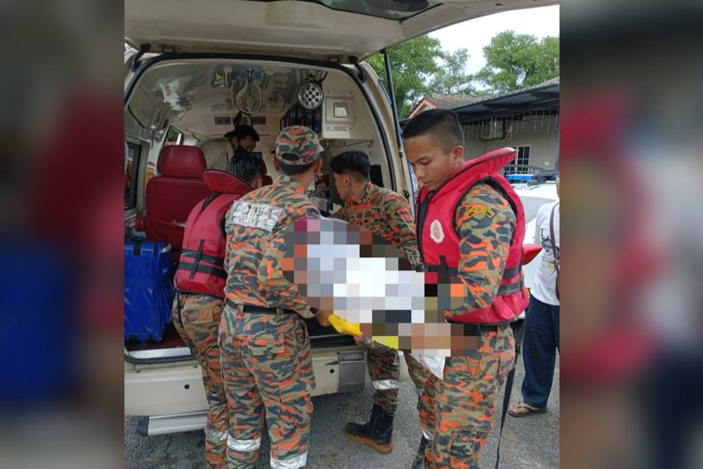 Remaja lemas lombong Kamunting lemas di lombong air kejadian lemas Perak remaja lemas kemalangan lombong tinggal JBPM Perak Taman Palma Kamunting operasi menyelamat bomba