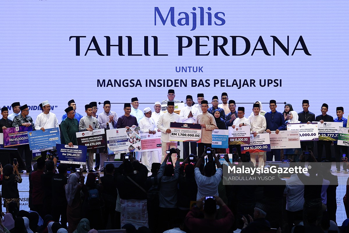Nahas Gerik UPSI kemalangan bas Gerik, pelajar UPSI maut, Tabung KPT Prihatin, Dr Zambry Abdul Kadir, bantuan pelajar UPSI, tragedi Gerik JRTB, UPSI bantu waris mangsa, 15 pelajar maut UPSI, tragedi Jalan Timur-Barat Gerik