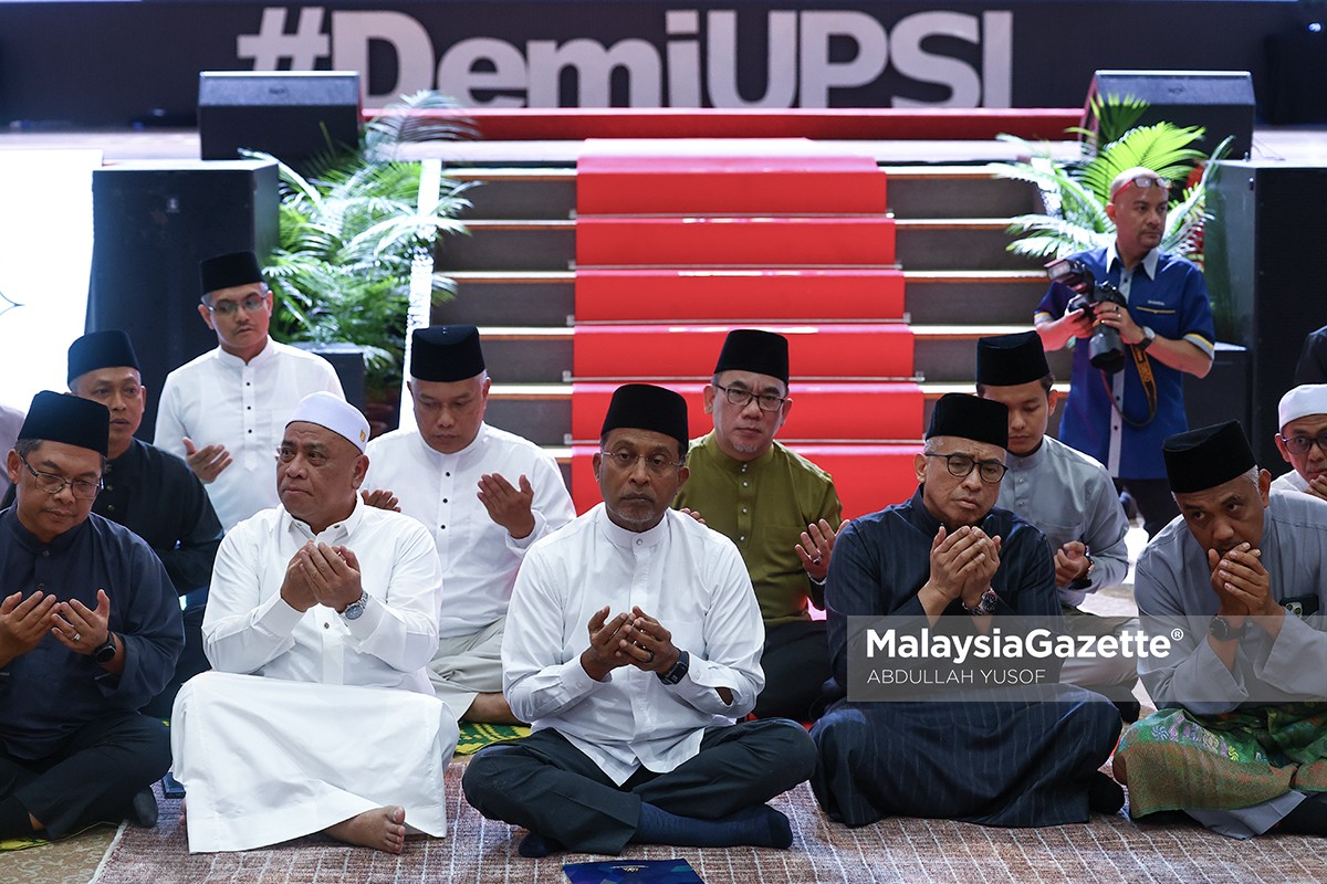 Majlis Tahlil Perdana UPSI nahas Gerik nahas bas UPSI Gerik, pelajar UPSI maut, kemalangan Jalan Raya Timur-Barat, tahlil UPSI 2025, sumbangan IPT untuk mangsa UPSI, UPSI kampus Tanjung Malim