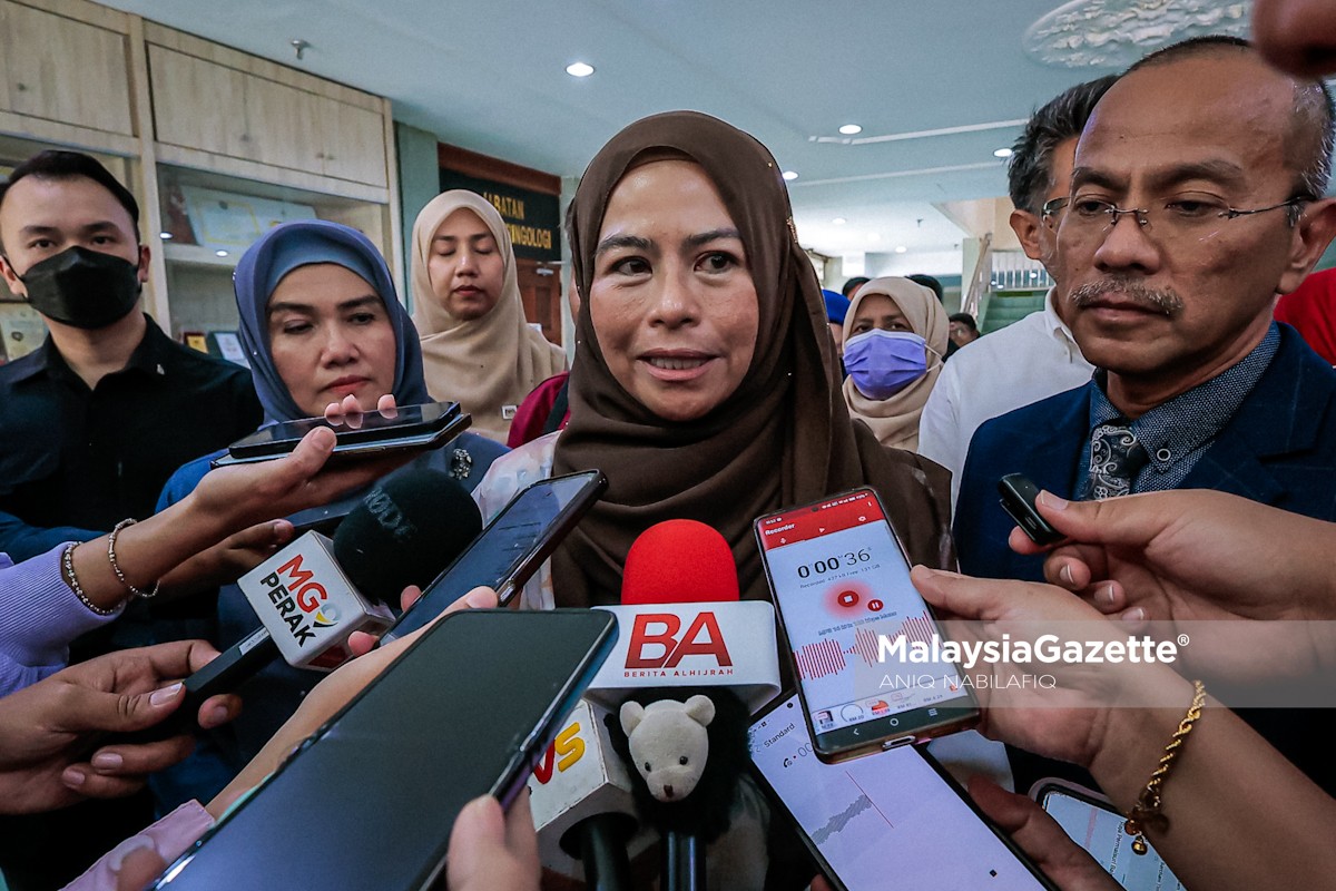 pelajar UPSI trauma nahas Gerik kemalangan bas UPSI, bantuan KPWKM, Datuk Seri Noraini Ahmad, kaunseling mangsa tragedi, Anjung Kasih hospital, mangsa cedera UPSI, nahas JRTB Jeli-Gerik