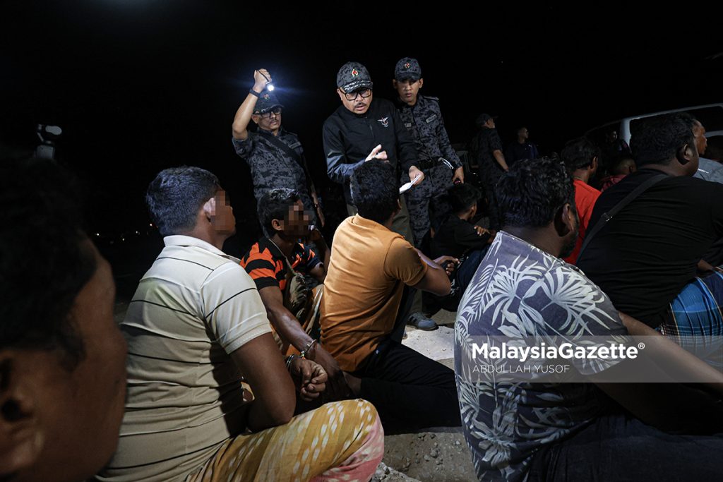 Wanita ‘lesap’ ketika serbuan imigresen tinggalkan suami, anak