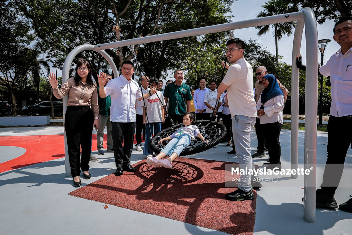 Taman Rekreasi MADANI Ipoh taman awam Ipoh, projek KPKT taman rekreasi, Nga Kor Ming taman MADANI, CSR Kuala Lumpur Kepong, Majlis Bandaraya Ipoh, pembangunan rekreasi Perak, projek komuniti hijau