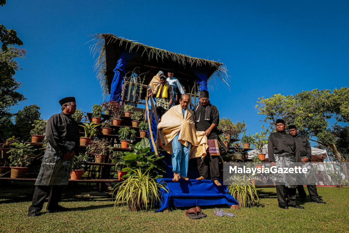 Istiadat Tabal Mandi Balai tok batin Orang Asli, adat istiadat Perak, Datuk Panglima Kinta, Orang Besar Jajahan Kinta, warisan budaya Melayu, sejarah Kinta Pera