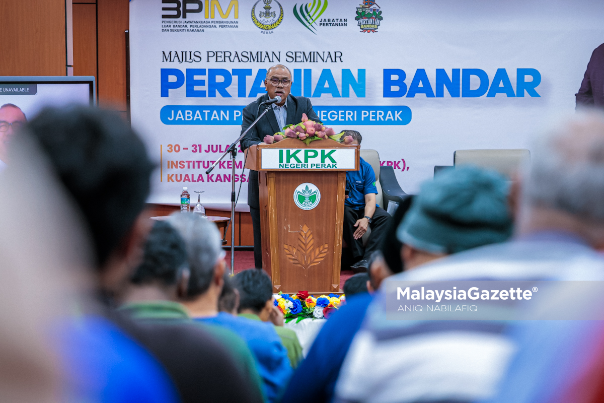 Pertanian bandar Perak program pertanian bandar Malaysia, penjimatan kos sara hidup rakyat, sayur dapur sendiri, inisiatif komuniti tani, pertanian bandar jimat RM40, program Jabatan Pertanian Perak, UPM kajian pertanian bandar