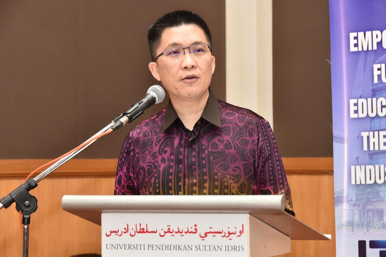 pengajaran adaptif Industri 5.0 pendidikan masa depan, amalan pengajaran reflektif, guru praperkhidmatan, teknologi pendidikan Malaysia, ITPS 2025 UPSI, Wong Kah Woh pendidikan