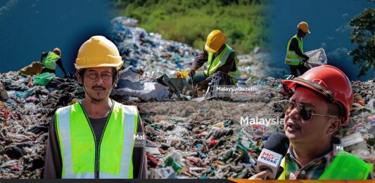 scavenger pengutip sampah kitar semula