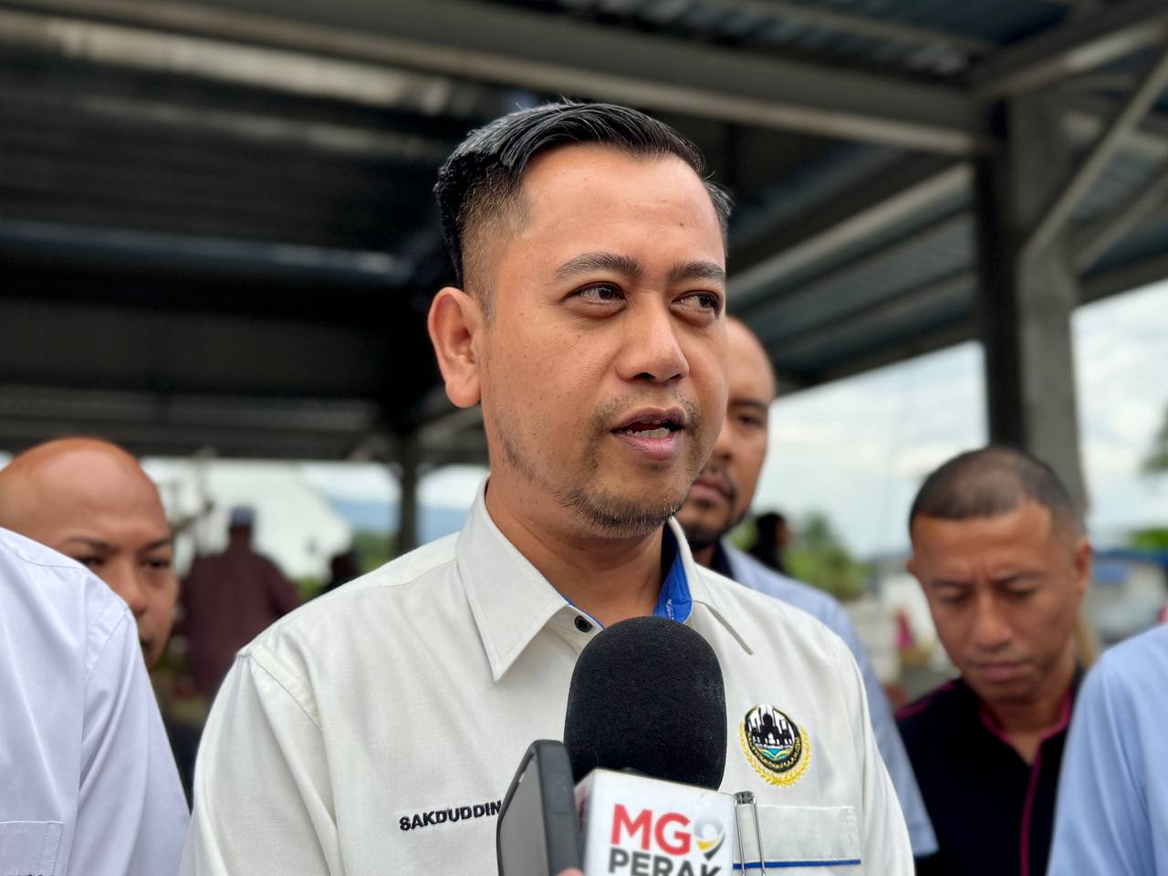 Kolam Renang Kuala Kangsar MPKK, JKR, Dr Sakduddin Zamli, baik pulih kolam renang, pembukaan semula kolam renang, rekreasi awam Kuala Kangsar, fasiliti awam Perak, Bas Perak Sejahtera