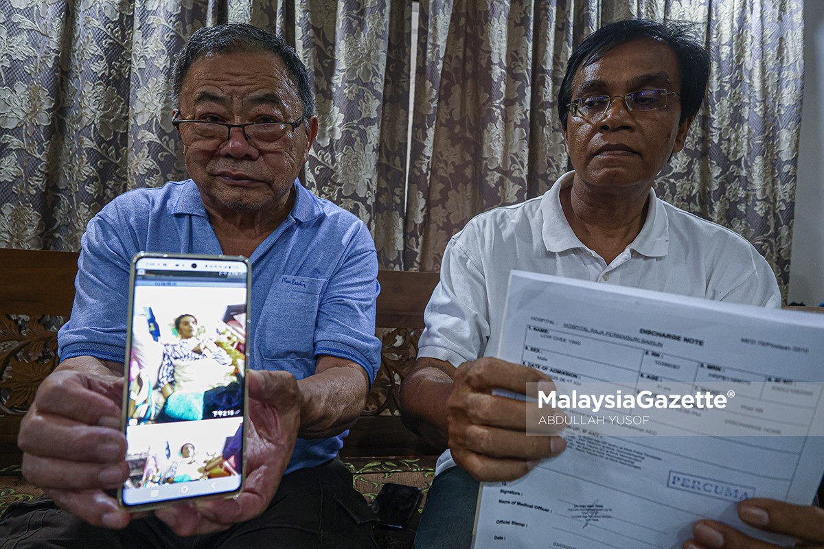 Petani warga emas jaga anak sakit petani Tringkap, dua anak sakit kronik, kanser payudara tahap empat, kecederaan otak dan leher, kos rawatan tinggi, keluarga susah Cameron Highlands, bantuan perubatan Perak, BN Perak seru bantuan