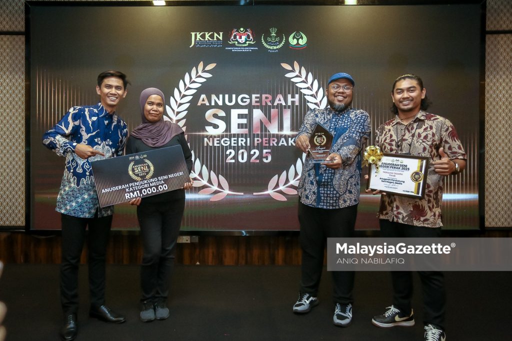 MG Perak raih Anugerah Pendukung Seni Media ASN Perak 2025