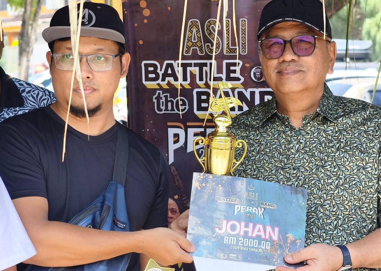Kumpulan muzik Orang Asli Mijo’s juara ABOTBA Perak 2025Asli Battle of the Band Perak 2025, kumpulan muzik Orang Asli, bakat seni Orang Asli, Karnival Anak Muda Perak, Mohd Zolkafly Harun, Perak Sejahtera 2030, Santuni Orang Asli