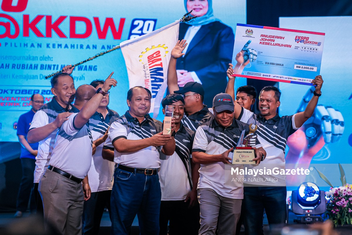 KKDW kukuh ekosistem TVET TVET Malaysia, Ekspo TVET KKDW 2025, Dasar TVET Negara 2030, Datuk Rubiah Wang, Kementerian Kemajuan Desa dan Wilayah, pendidikan dan latihan teknikal, institusi kemahiran Malaysia, tenaga mahir tempatan