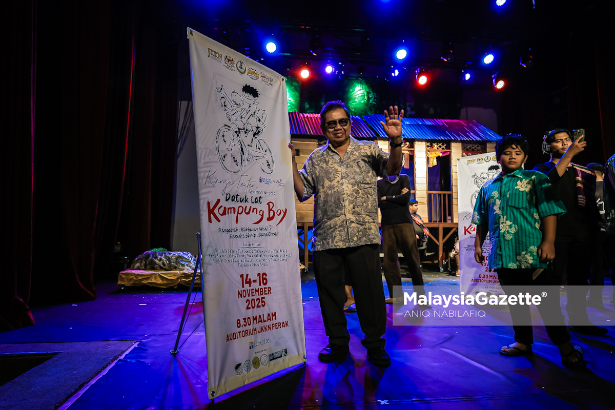 Datuk Lat beri karyawan kebebasan penuh untuk menghidupkan teater ...