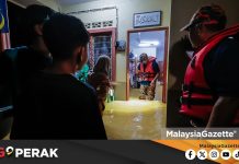 MGPerak: Disangka Banjir Biasa Tujuh Sekeluarga Terperangkap Diselamatkan