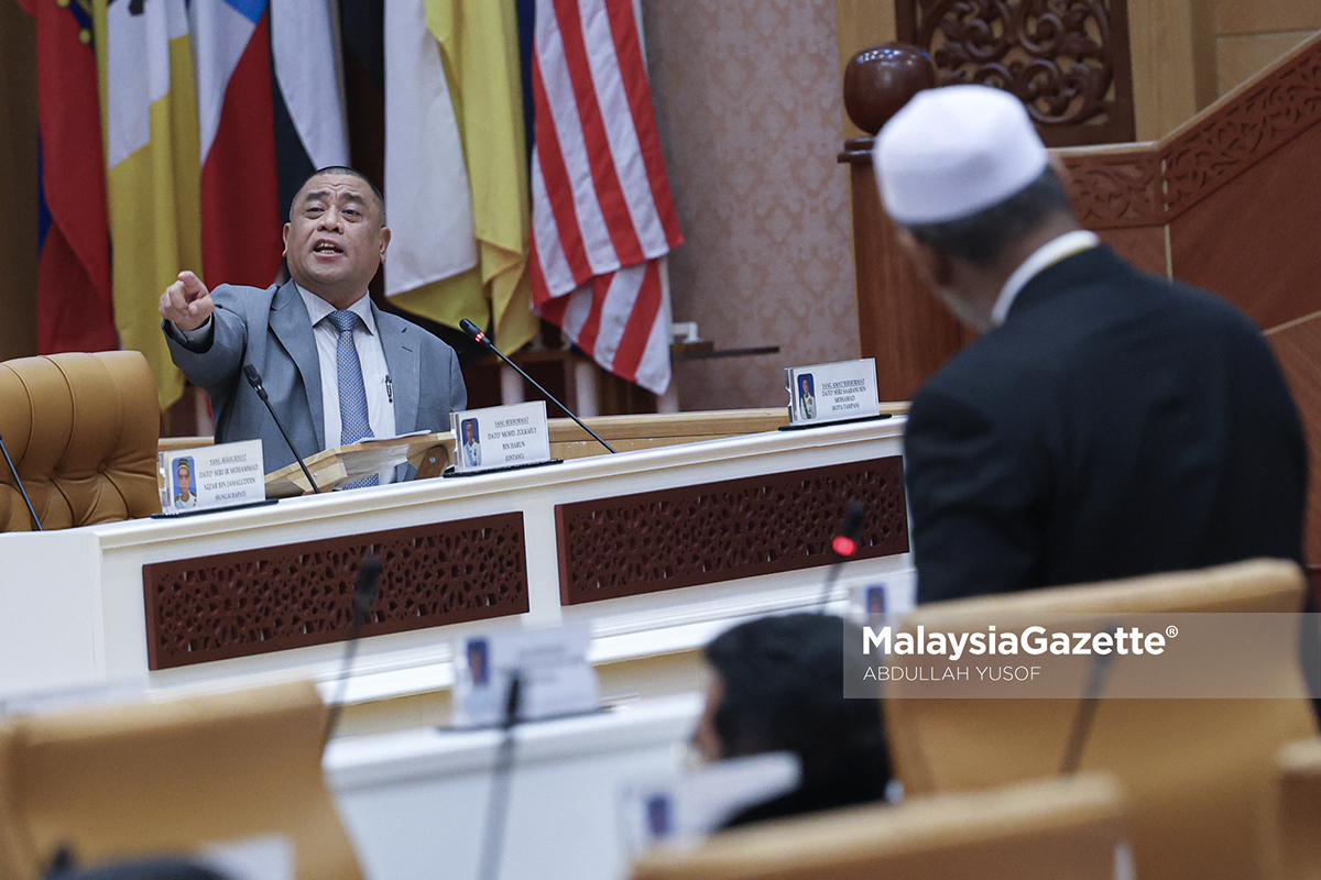 ADUN Kenering mohon maaf kepada MB Perak Saarani Mohamad ADUN Pembangkang Perak Belanjawan Perak 2026 Isu PPK Kampung Tawai Dewan Undangan Negeri Perak PN Perak
