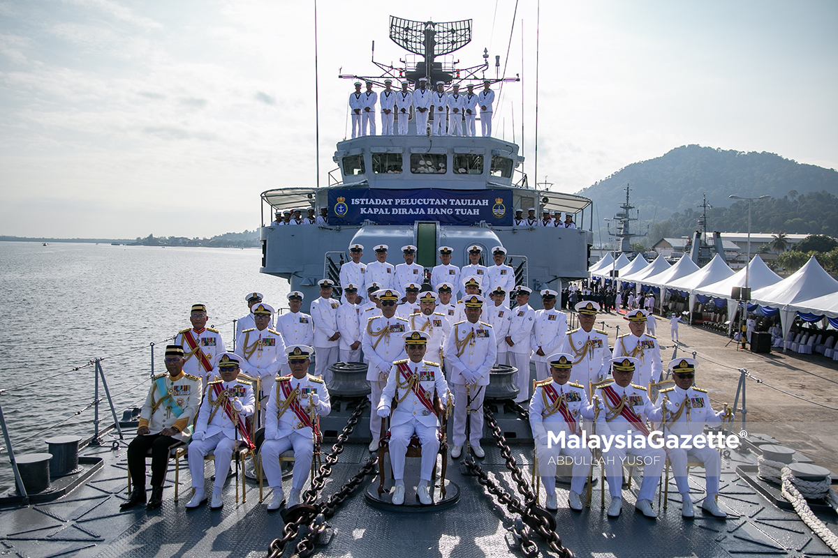 Pelucutan tauliah KD Hang Tuah KD Hang Tuah TLDM Kapal Diraja Hang Tuah KD Hang Tuah dilucut tauliah TLDM Lumut Sejarah KD Hang Tuah Program Transformasi 15 ke 5 TLDM