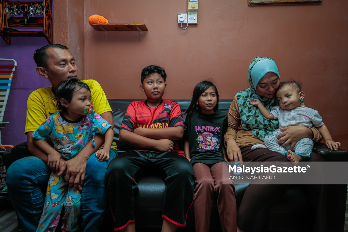 anak hidap ketumbuhan germ cell di Perak ketumbuhan germ cell kanak-kanak rawatan kemoterapi kanak-kanak Perak kisah keluarga diuji penyakit anak Hospital Raja Permaisuri Bainun kisah kemanusiaan di Perak