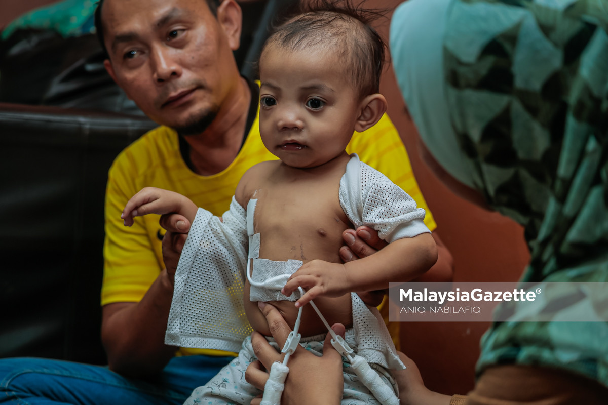 anak hidap ketumbuhan germ cell di Perak ketumbuhan germ cell kanak-kanak rawatan kemoterapi kanak-kanak Perak kisah keluarga diuji penyakit anak Hospital Raja Permaisuri Bainun kisah kemanusiaan di Perak