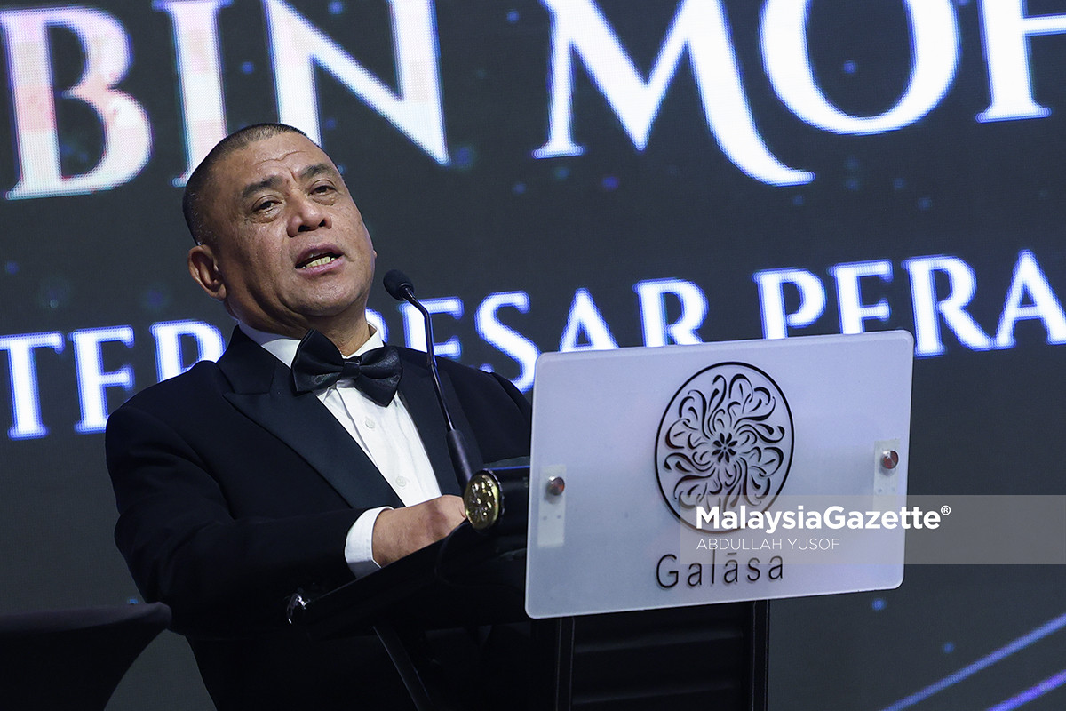 pengamal media Perak terima insentif RM500 insentif kerajaan negeri Perak kepada media, Saarani Mohamad pengamal media, Malam Media Perak Sejahtera, penghargaan kerajaan negeri kepada media, Perak Sejahtera 2030 media