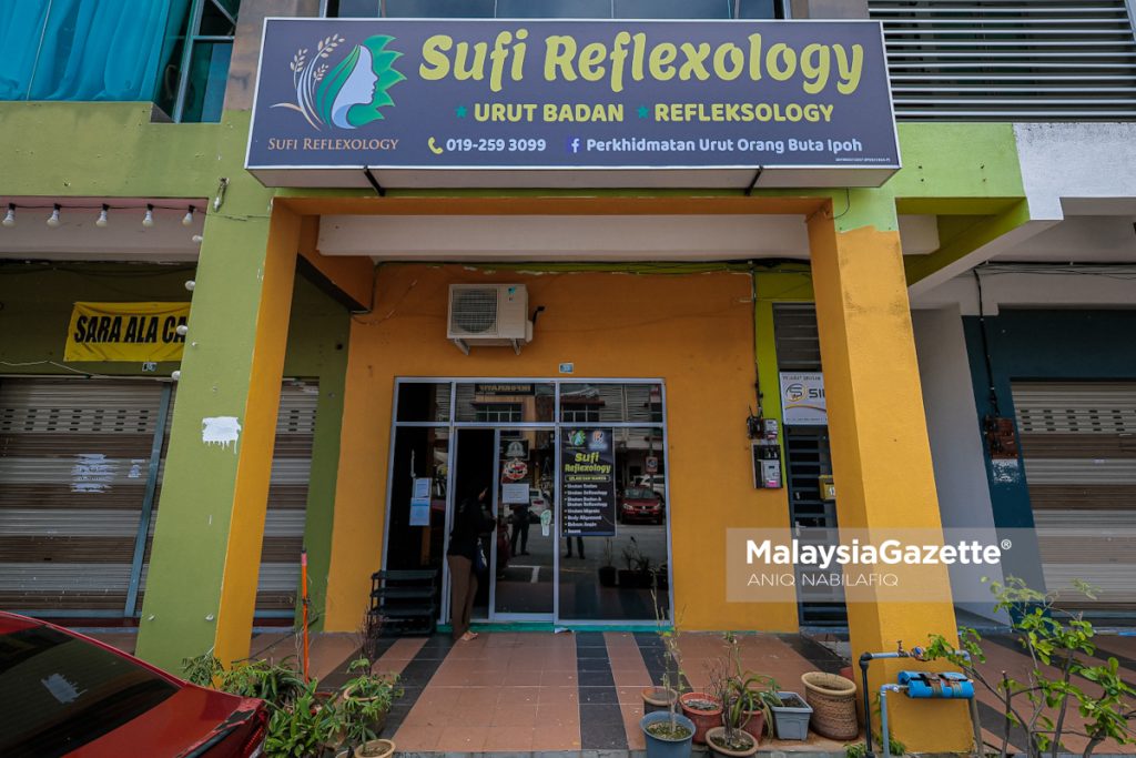 Khairruddin bangkit setelah hilang penglihatan, kini usahawan pusat urutan, refleksologi