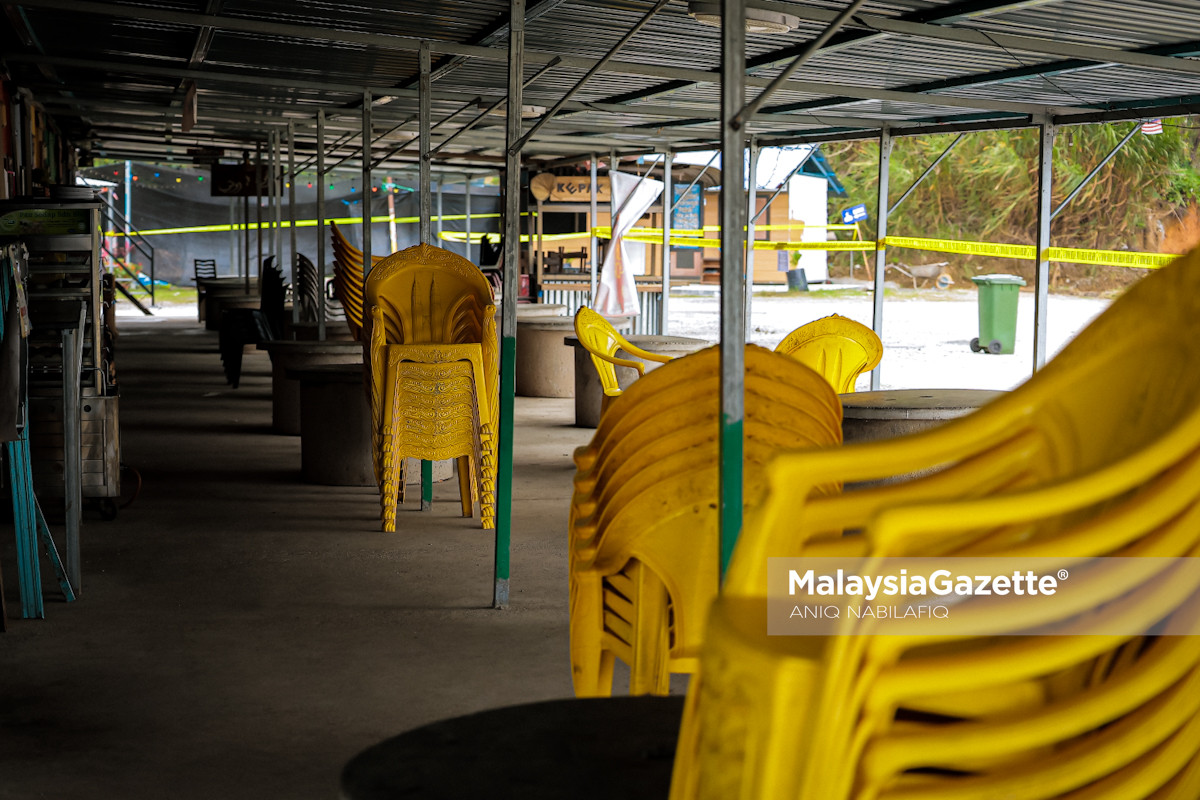 Port Lepak Jerung ditutup sementara penutupan Port Lepak Jerung hakisan cerun Jalan Simpang Pulai–Cameron Highlands kedai makan Port Lepak Jerung risiko tanah runtuh FT185 premis makan ditutup di Perak