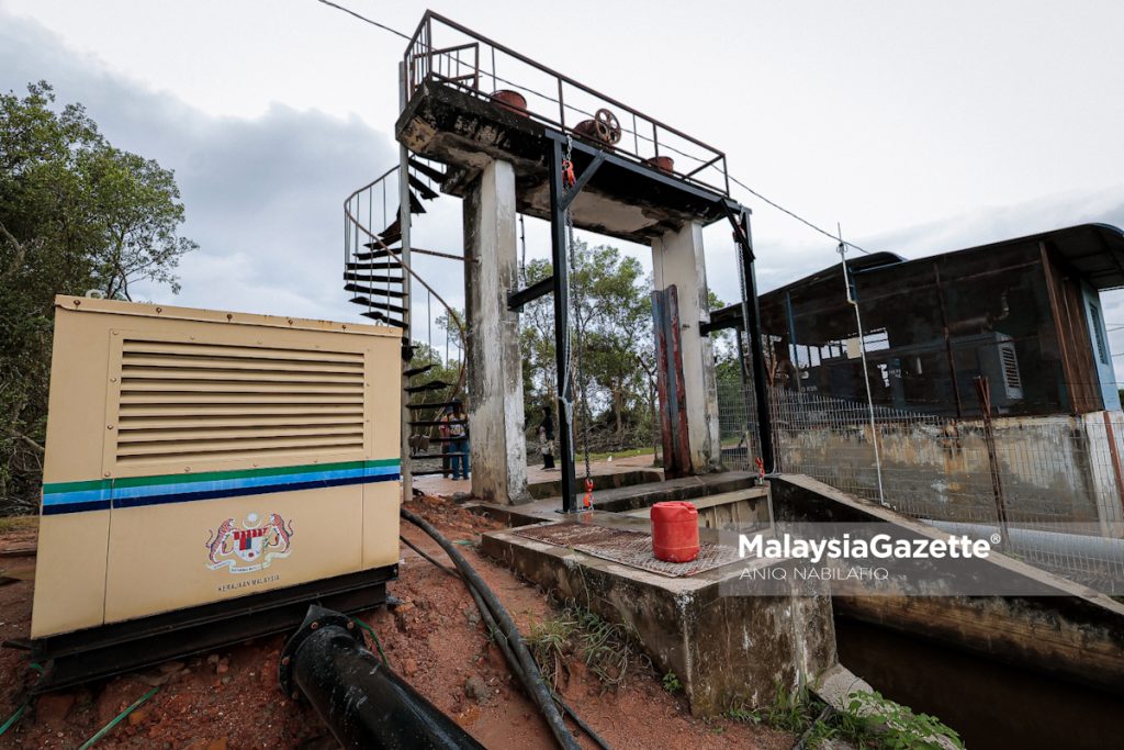 Penduduk lega operasi kunci air, rumah pam berjalan lancar
